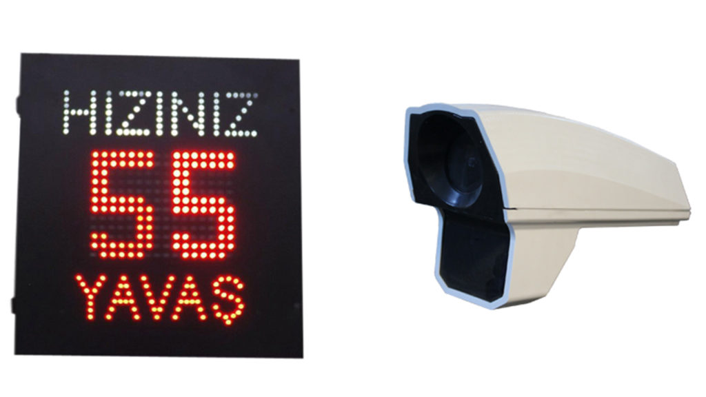 Système de détection des infractions de vitesse avec caméra