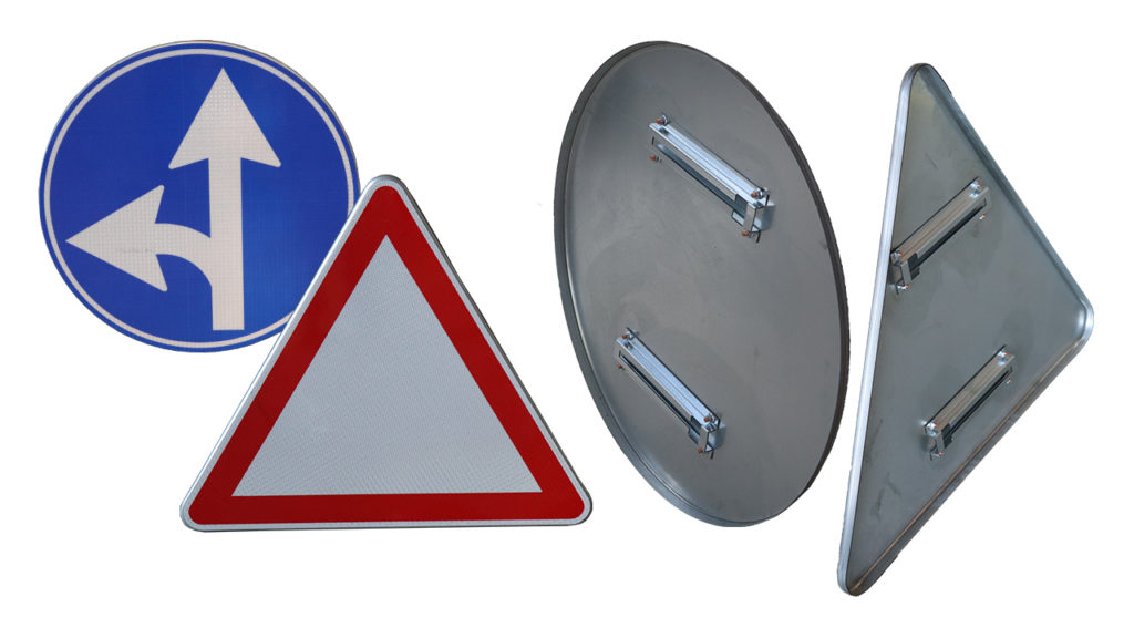 Single Bended / Folded Traffic Signs