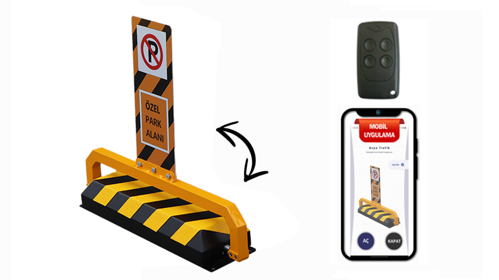 Private Parking Space with Remote Control (with Mobile Application)