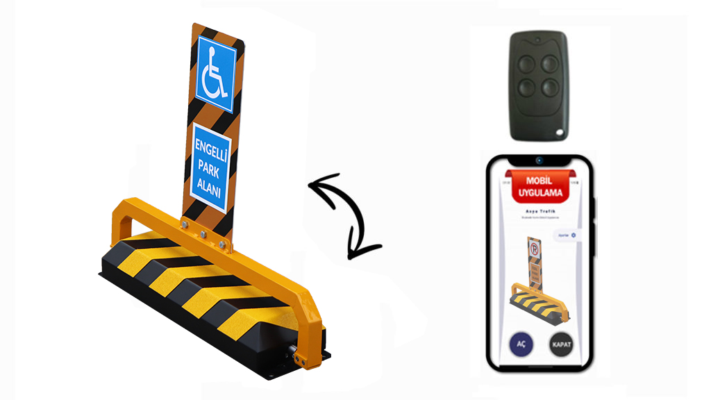 Private Parking Space with Remote Control (with Mobile Application)